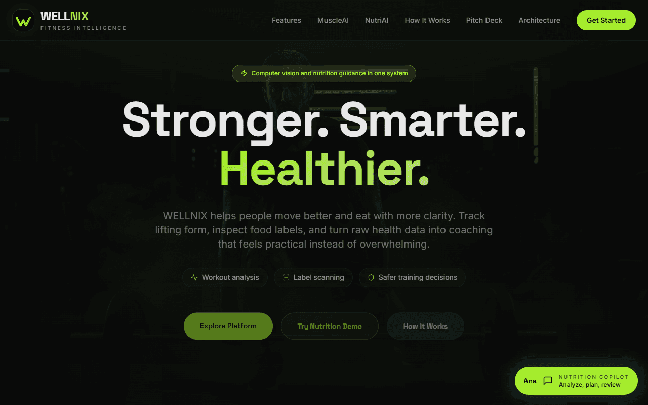 Wellnix screenshot